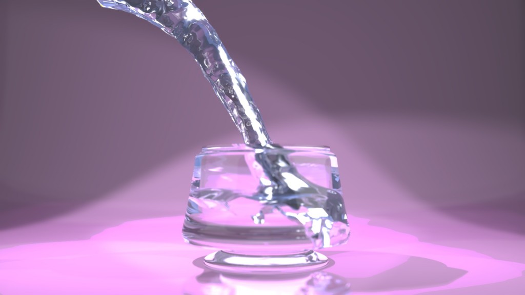 Water + Glass (without Cycles). preview image 1